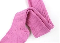 Melton dusty pink strømpebukser bomuld